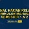 Jurnal Harian Kelas 2 Kurikulum Merdeka Semester 1 & 2
