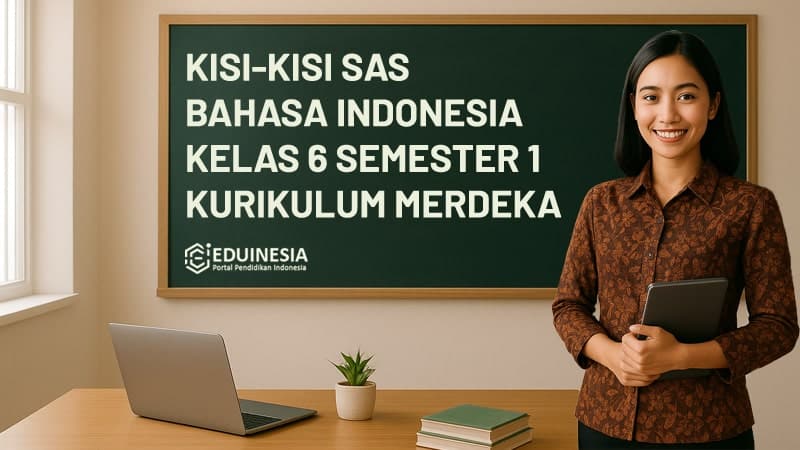 Kisi-Kisi Soal SAS Bahasa Indonesia Kelas 6 Semester 1 Kurikulum Merdeka