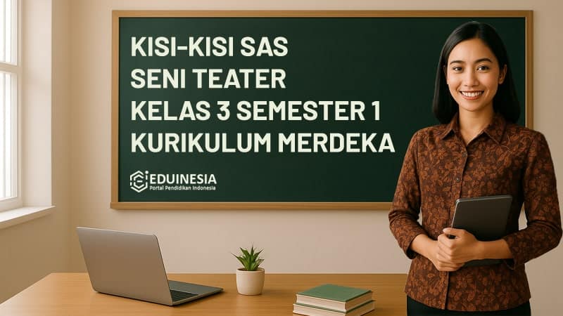 Kisi-Kisi Soal SAS Seni Teater Kelas 3 Semester 1 Kurikulum Merdeka