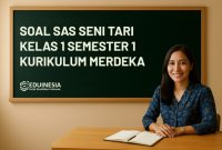 Soal SAS Seni Tari Kelas 1 Semester 1 Kurikulum Merdeka